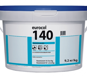 140 Euromix PU Pro 2К ПУ клей/ 9,2 кг